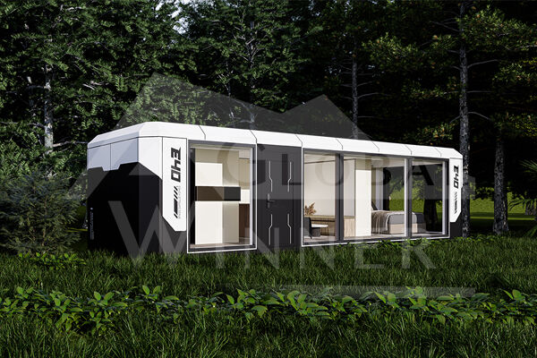 What is a space capsule house?