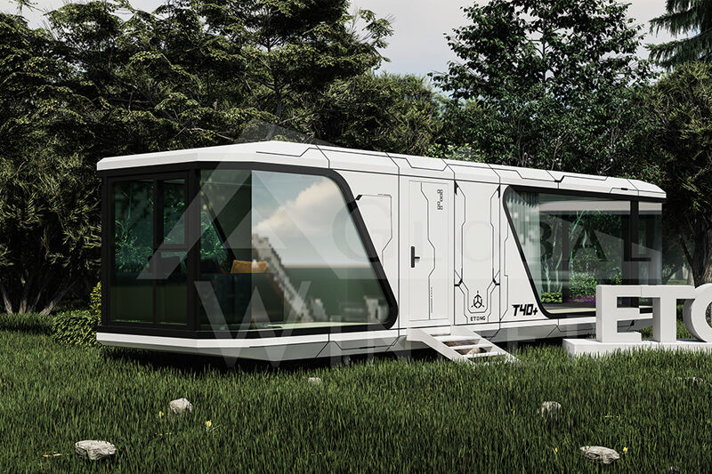 38m² space capsule mobile  house